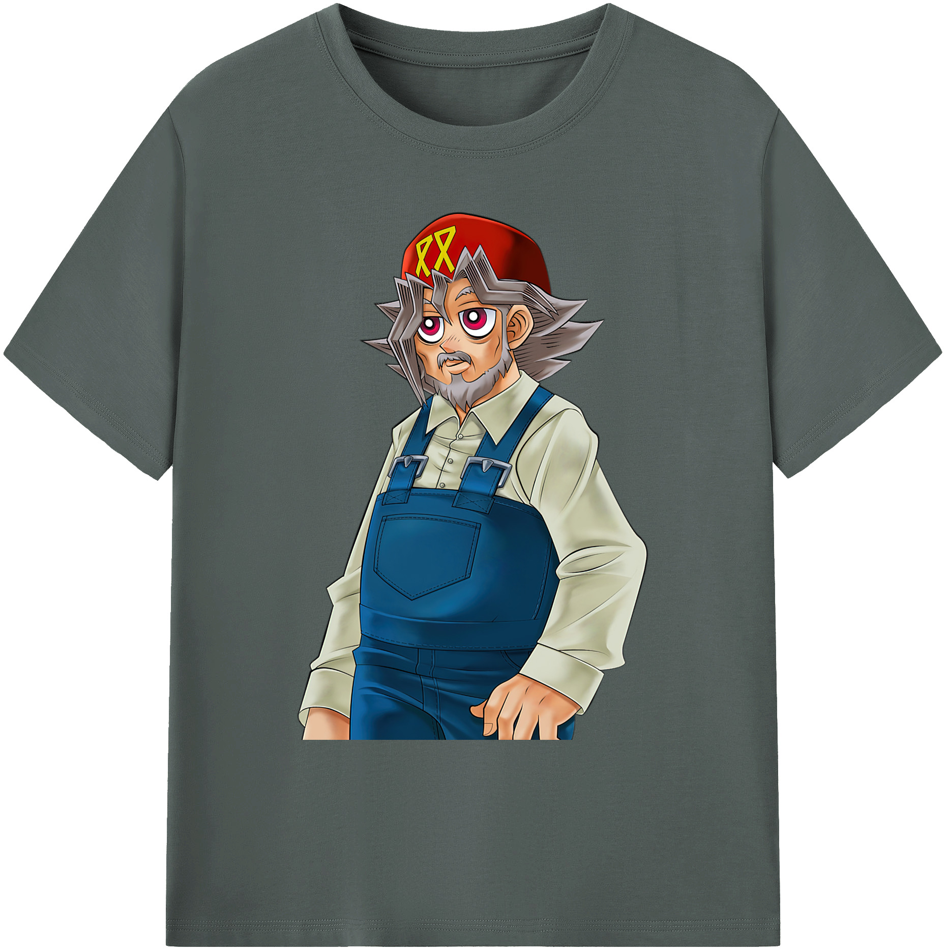 （画像用） 遊☆戯☆王 Yu-Gi-Oh! 綿100％ メンズ半袖Tシャツ｜肌触りやわらか＆通気性